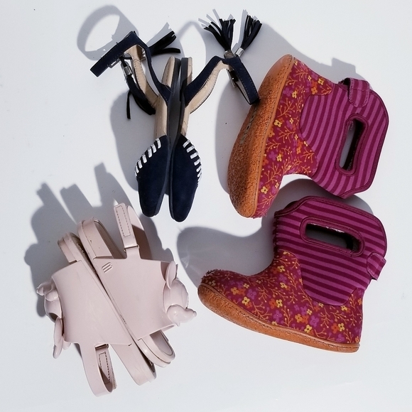 MINI MELISSA Mickey Minni Sandlas Bog Boots PEEK sandals size 9 8 - Picture 3 of 13